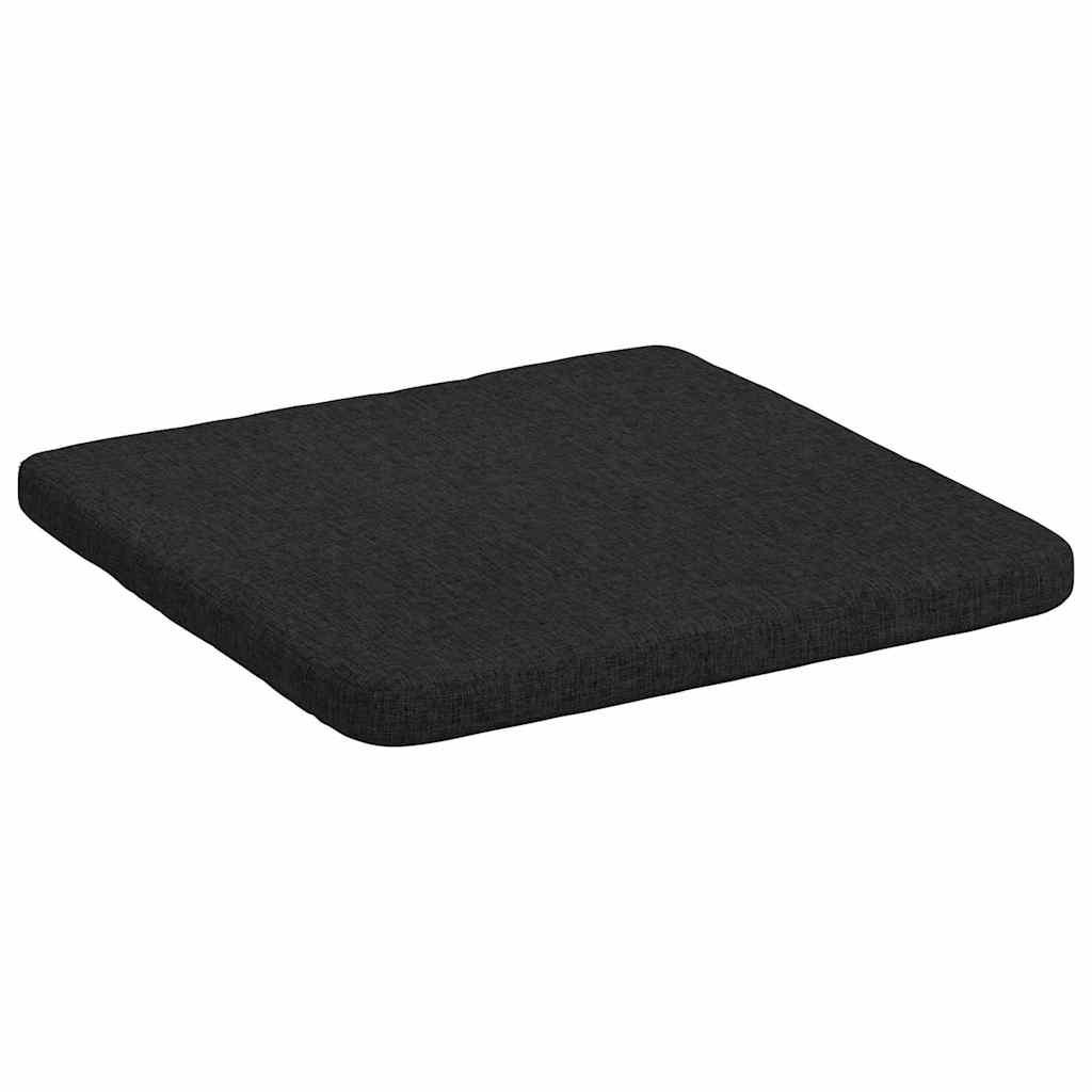 Sitzkissen 4 pcs Hellgrau 40 x 40 x 3 cm Stoff