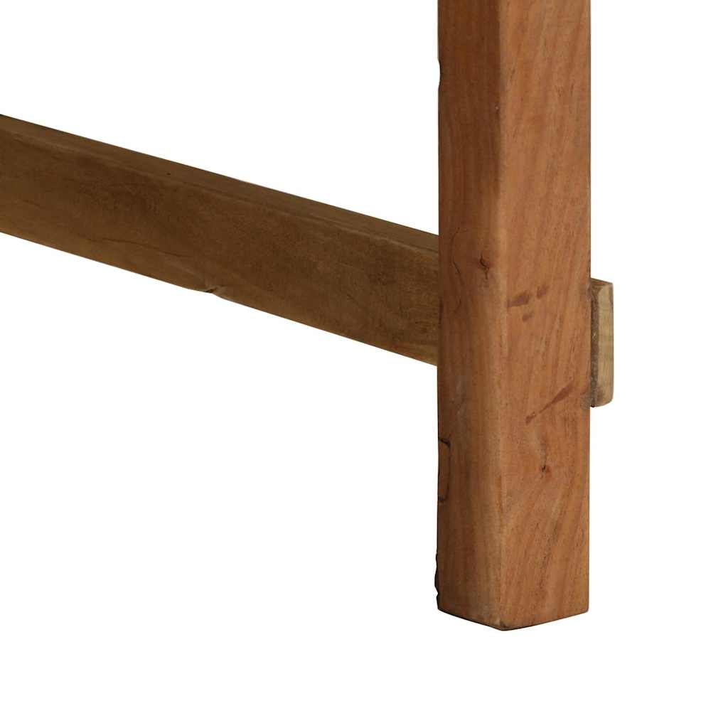 Couchtisch Braun 110 x 55 x 40 cm Massives upgecyceltes Holz