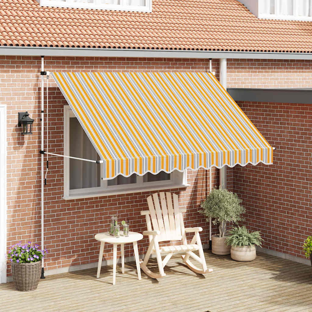 Einziehbare Markise Handbetrieben 150 cm Anthrazit