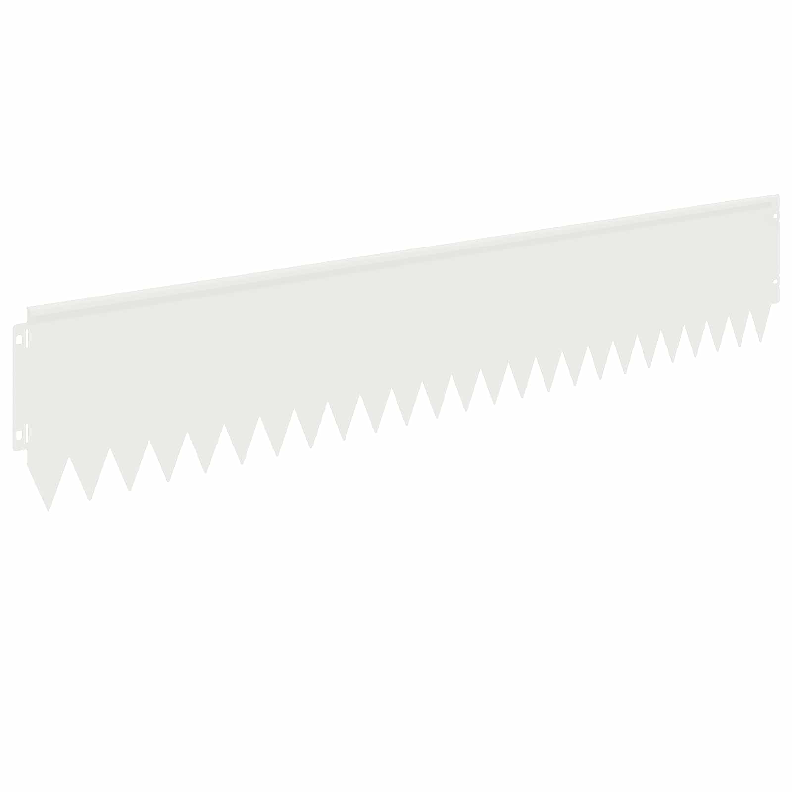 Raseneinfassung 10 pcs 103 x 10 cm Stahl Schwarz