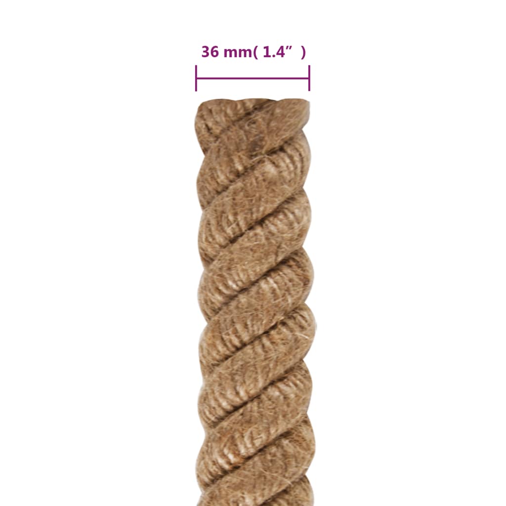 Seil 100 % Jute 10 mm 250 m