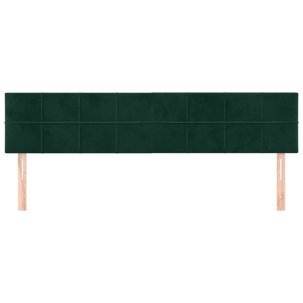 Kopfteil Hellgrau 80x5x118/128 cm Samt