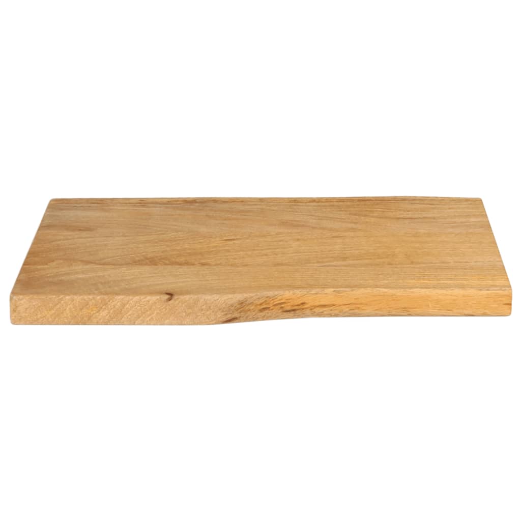 Tischplatte 40x40x2,5 cm Rechteckig Massivholz Akazie Baumkante