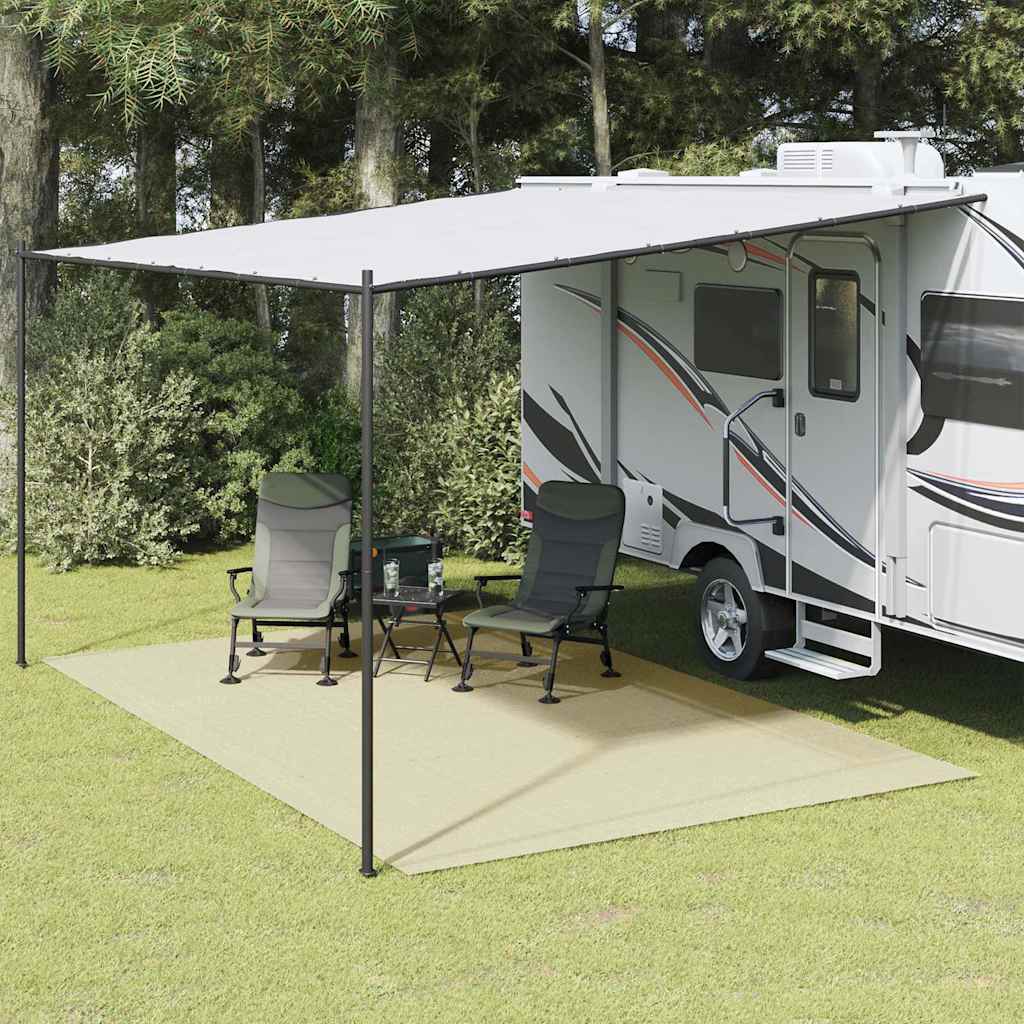 Zeltteppich Anthrazit 4x2 m