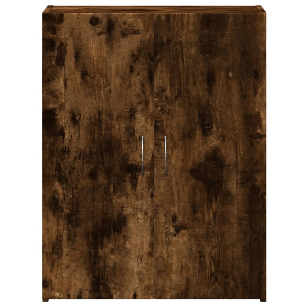 Aktenschrank Weiß 60x32x153 cm Holzwerkstoff