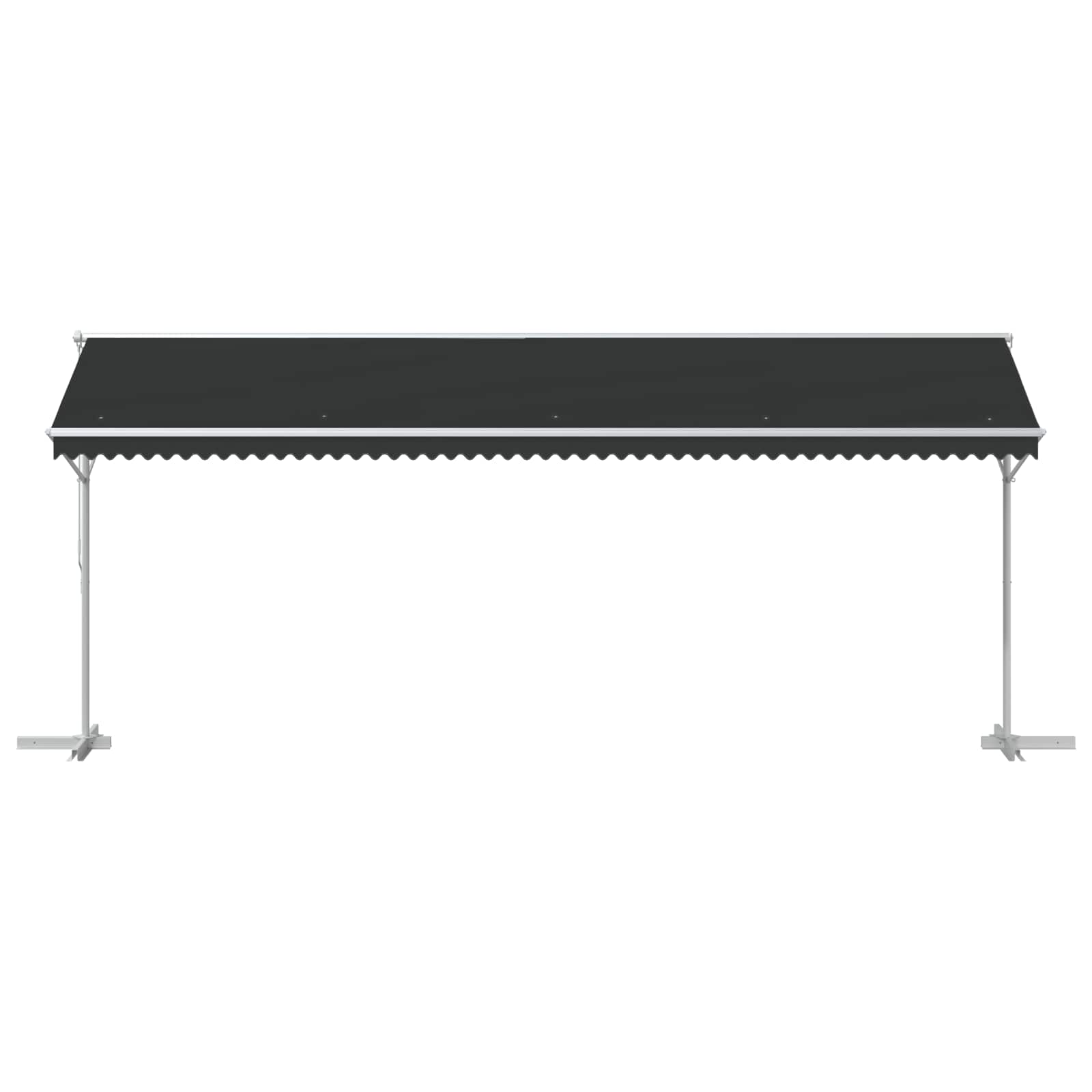 Freistehende Markise 400x300 cm Anthrazit