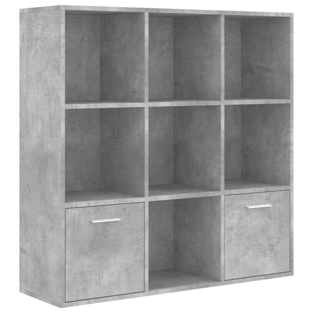 Bücherregal Weiß 98x30x98 cm Holzwerkstoff