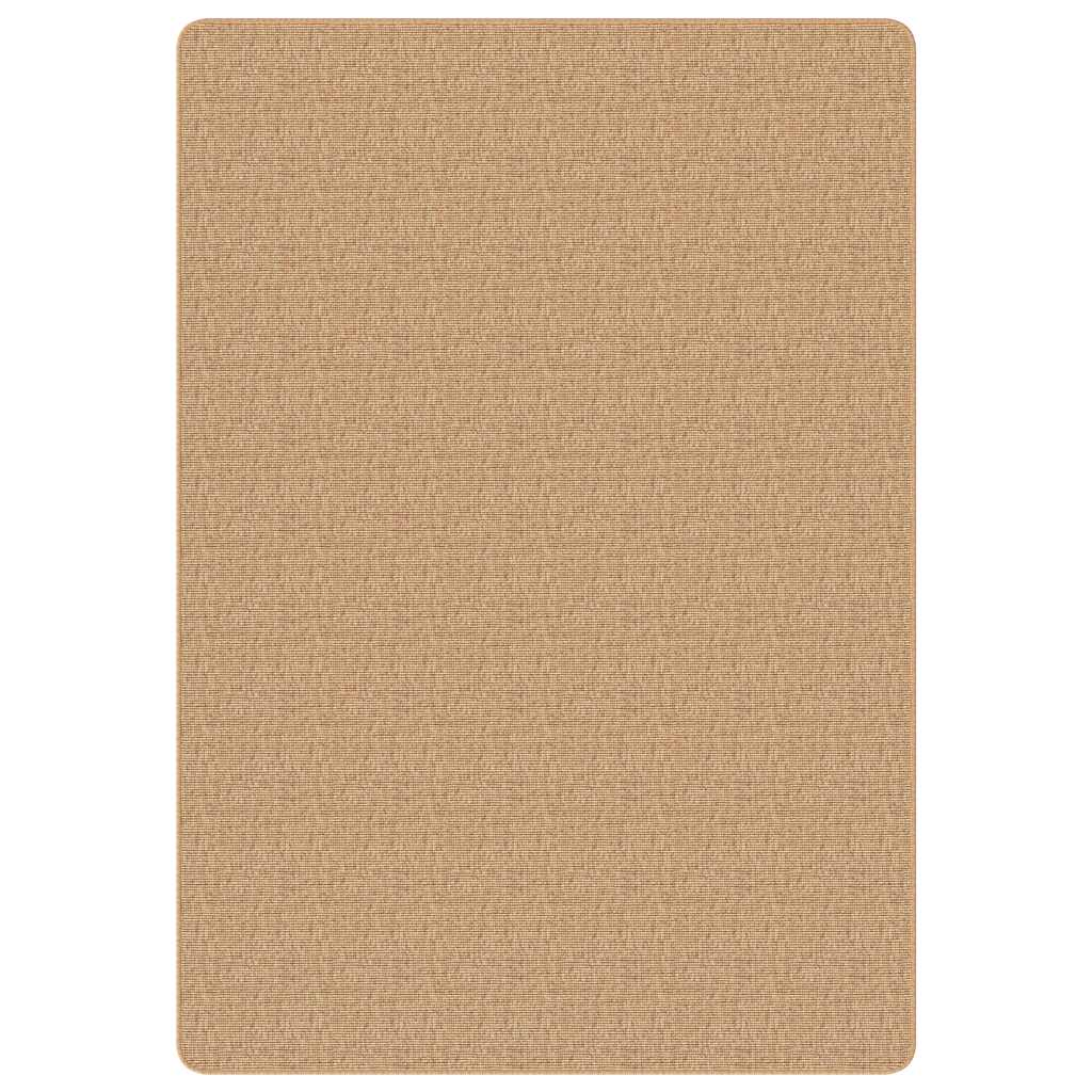 Teppich Jute mit Latexrücken 70x130 cm Natur