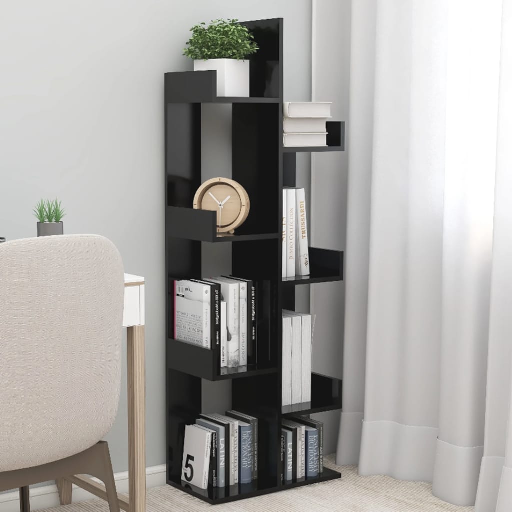 Bücherregal Weiß 86x25,5x140 cm Holzwerkstoff