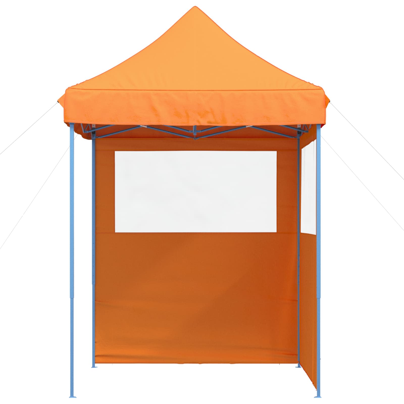 Partyzelt Faltbar Pop-Up Schwarz 200x200x306 cm