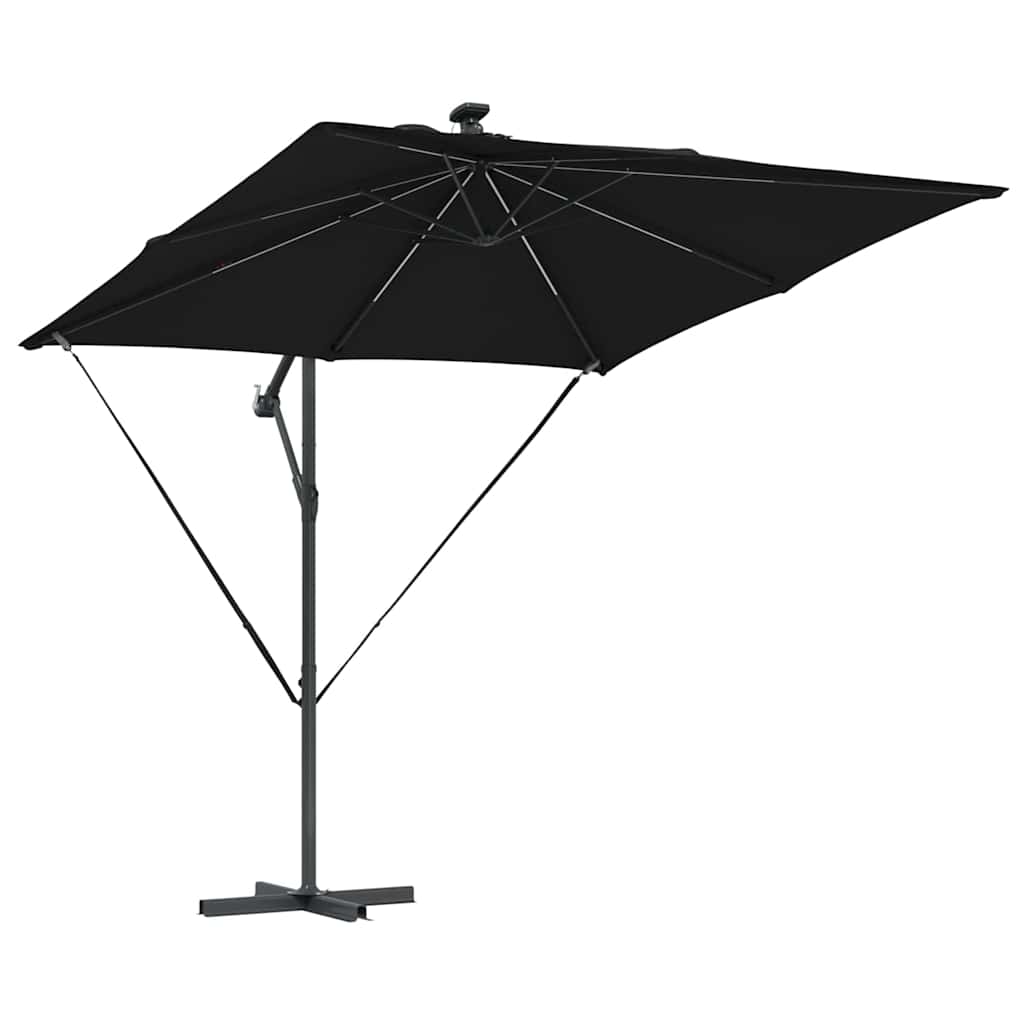 Sonnenschirm Sand 249 x 249 x 250 cm Polyester und Aluminium