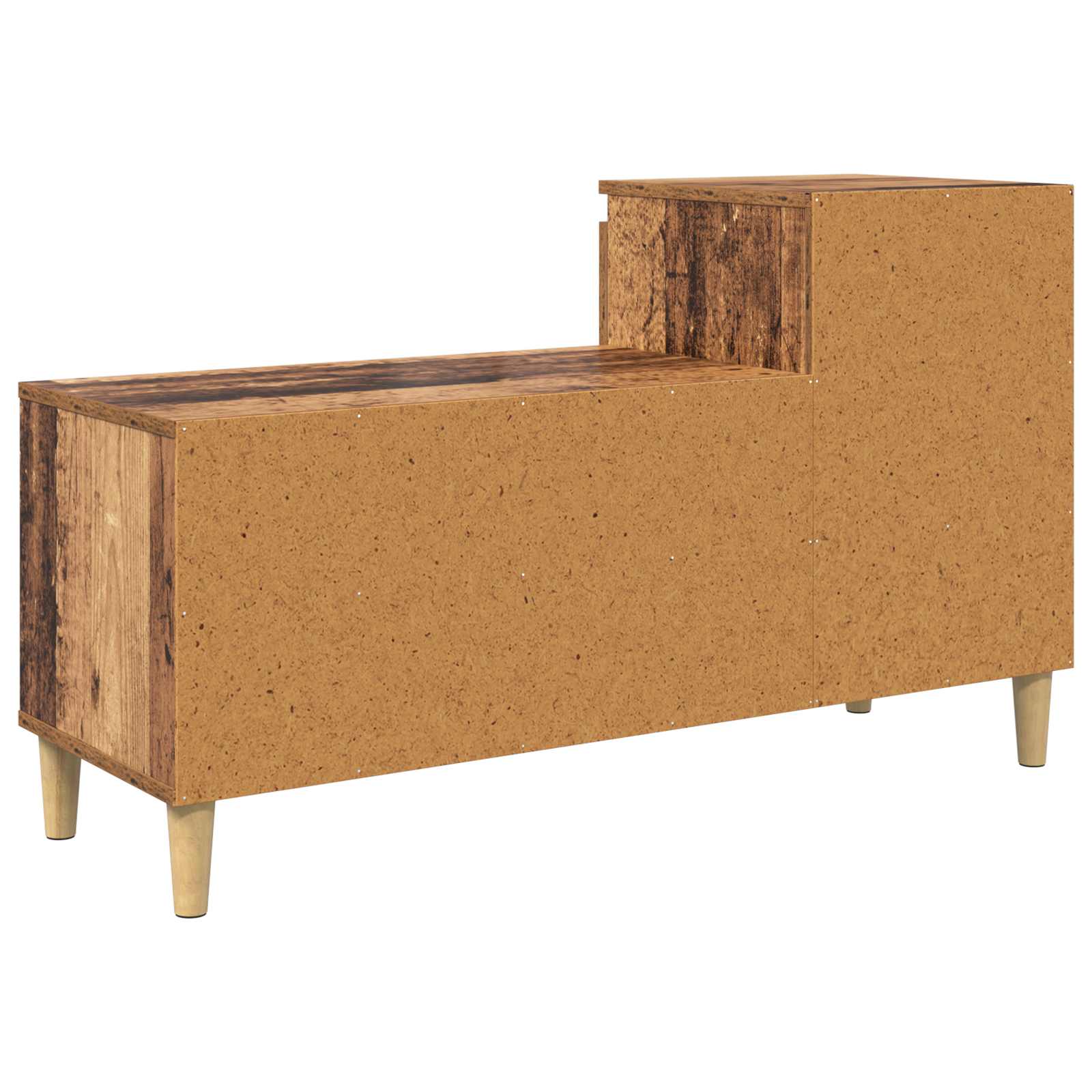 Schuhregal Weiß 102x36x60 cm Holzwerkstoff