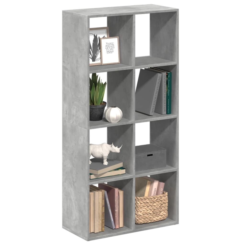 Bücherregal Weiß 137,5x29x137,5 cm Holzwerkstoff
