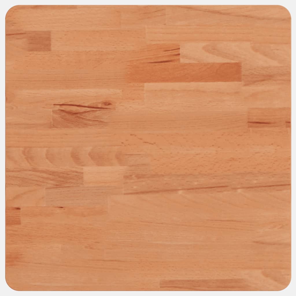 Tischplatte Ø30x1,5 cm Rund Massivholz Buche