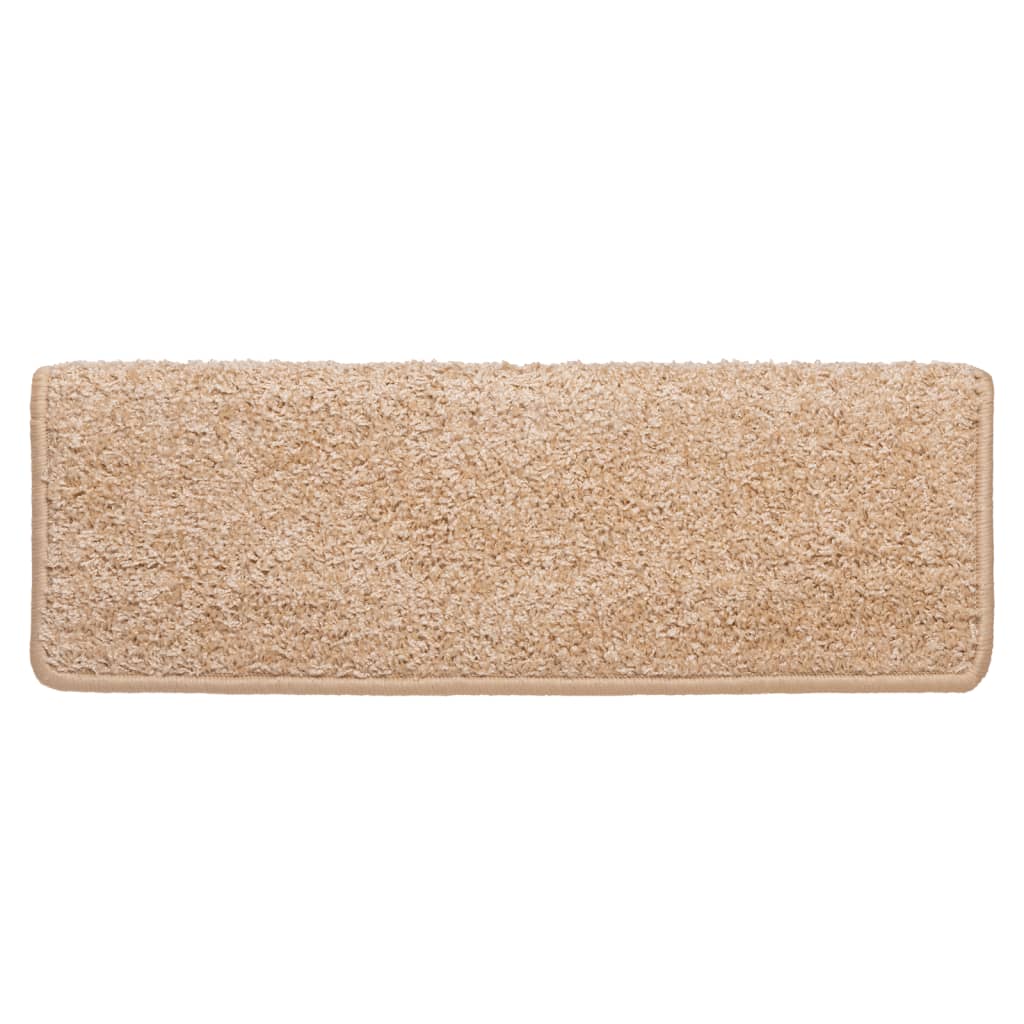 Stufenmatten 15 Stk. 65x21x4 cm Grau Rechteckiger Rand
