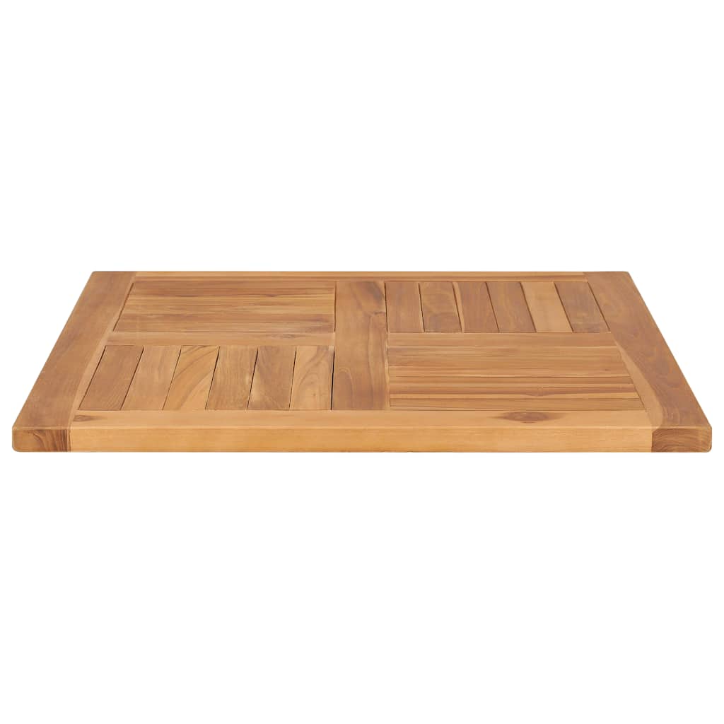Tischplatte Massivholz Teak Rund 2,5 cm 40 cm