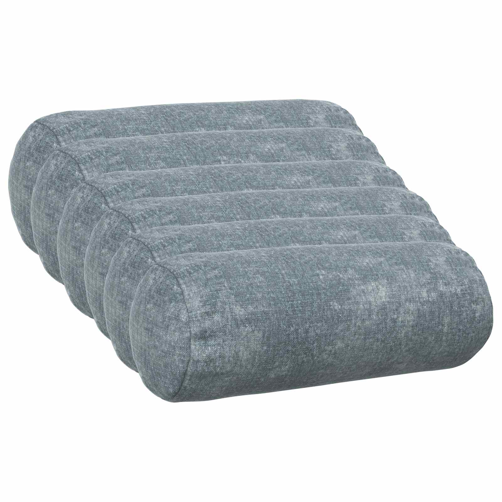 Kissenbezug 6 Stk. HEERLEN Dunkelgrau 30 x 30 cm Chenille-Stoff