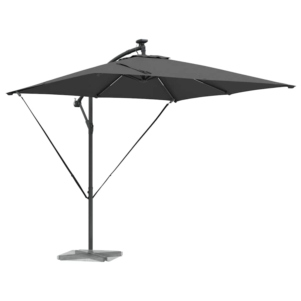 Sonnenschirm Sand 249 x 249 x 250 cm Polyester und Aluminium