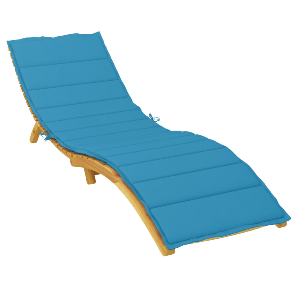 Liege-Kissen Blatt Blattmuster 200 x 70 x 3 cm Oxford-Stoff