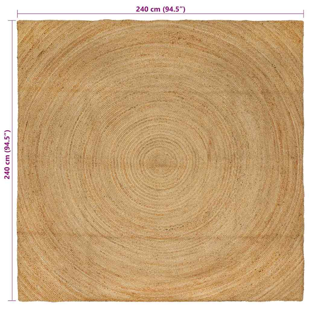 Bereichsteppiche Natur 60 x 110 cm Jute