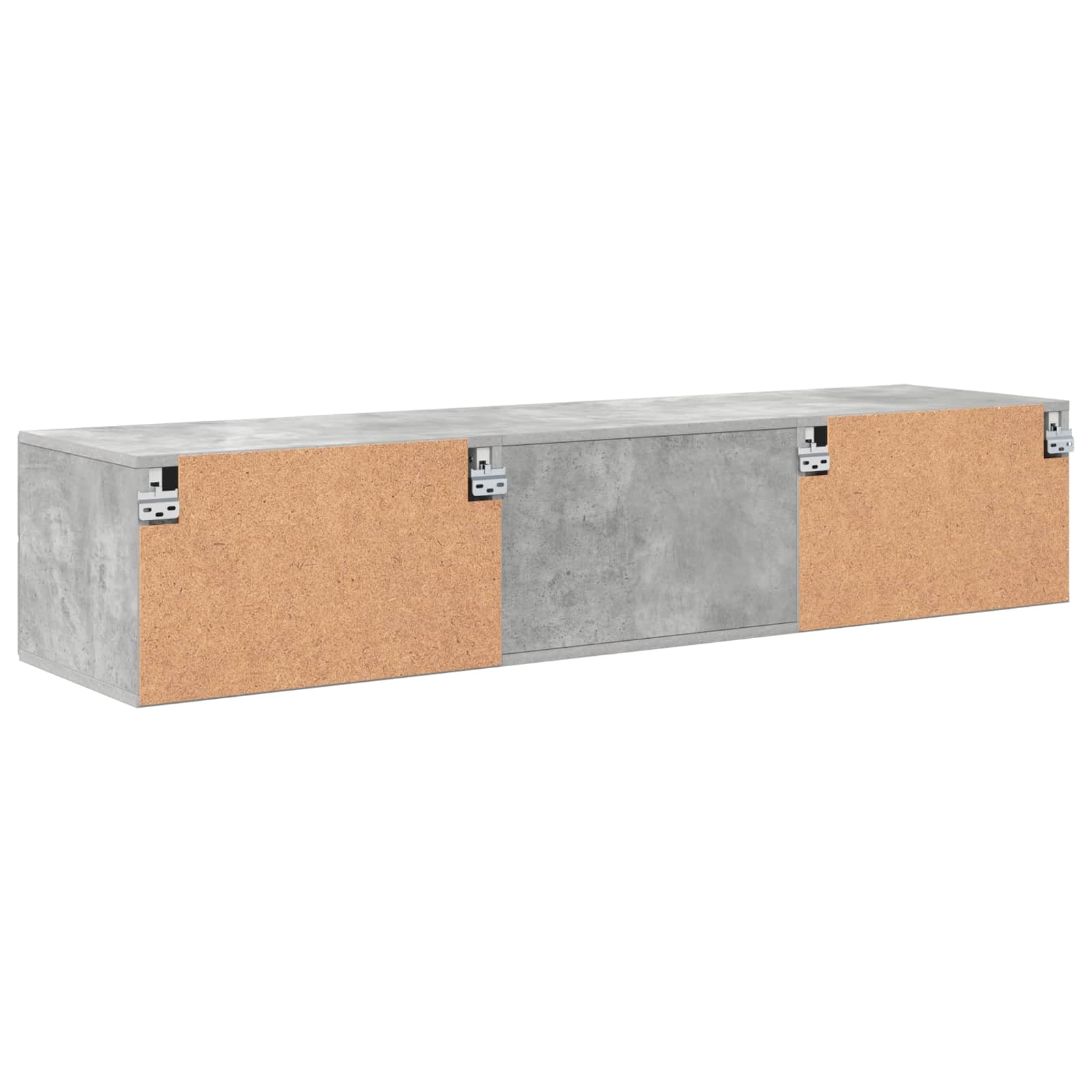 Highboard mit Regal FLORIN Weiß 60 x 35 x 182 cm Holzwerkstoff