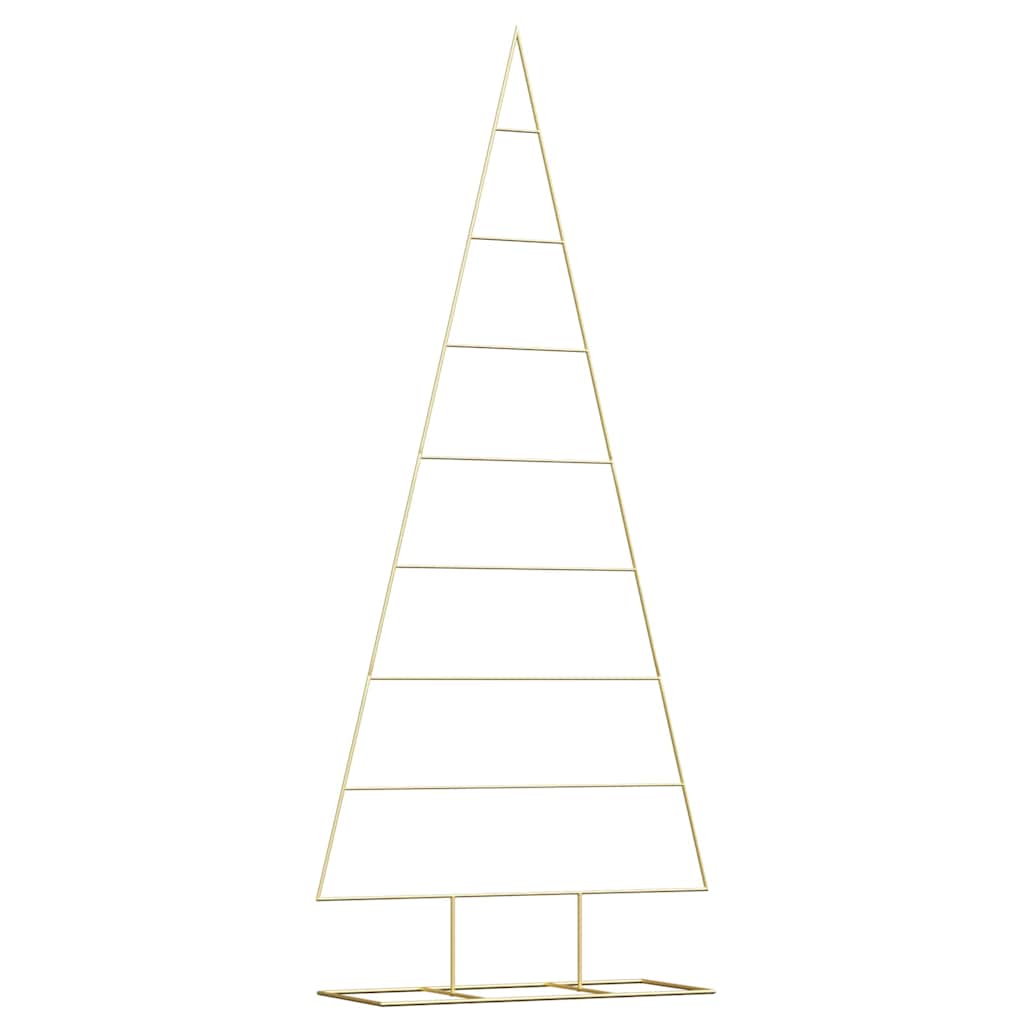 Metall Weihnachtsbaum Gold 60 cm Pulverbeschichteter Stahl