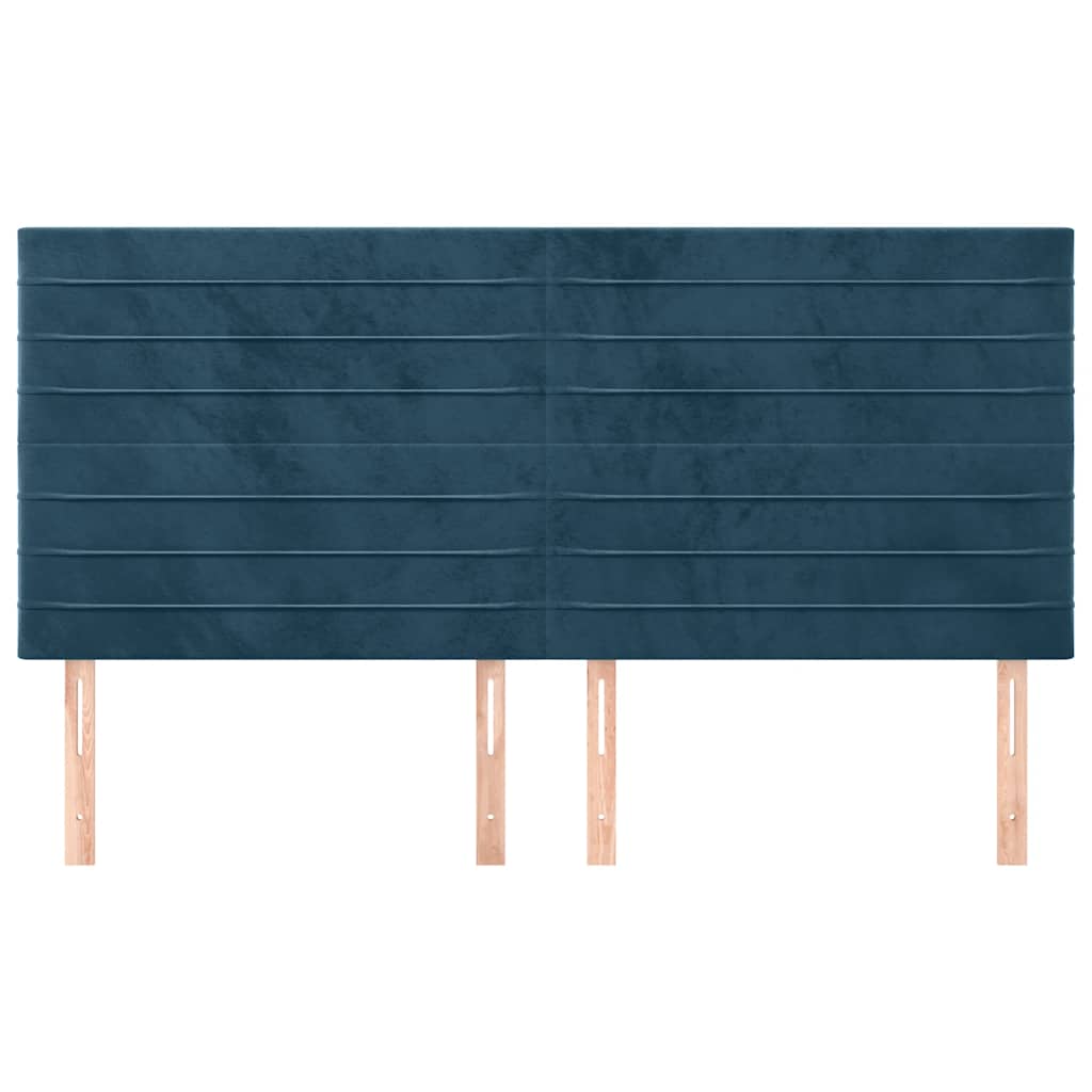 Kopfteil Hellgrau 80x5x118/128 cm Samt