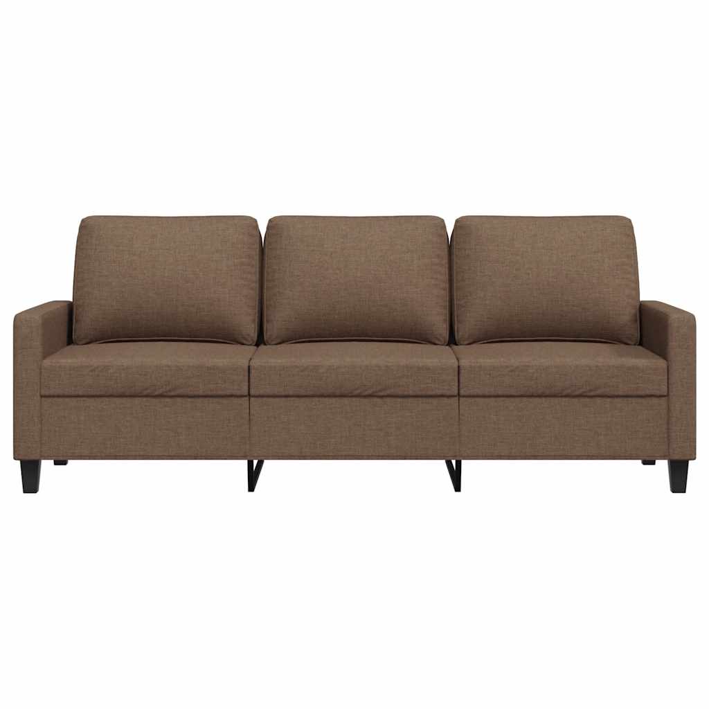 3-Sitzer-Sofa Hellgrau 180 cm Stoff