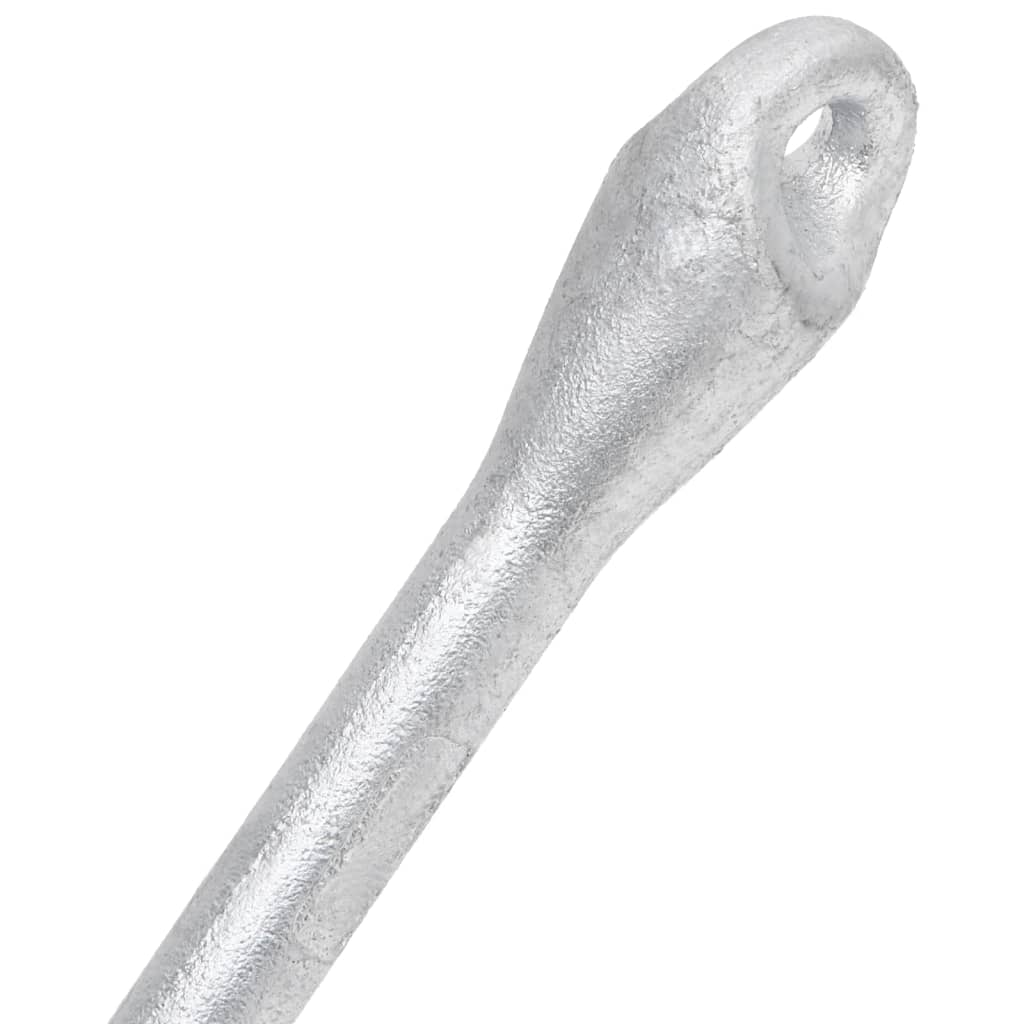 Klappanker Silber 0,7 kg Feuerverzinktes Gusseisen