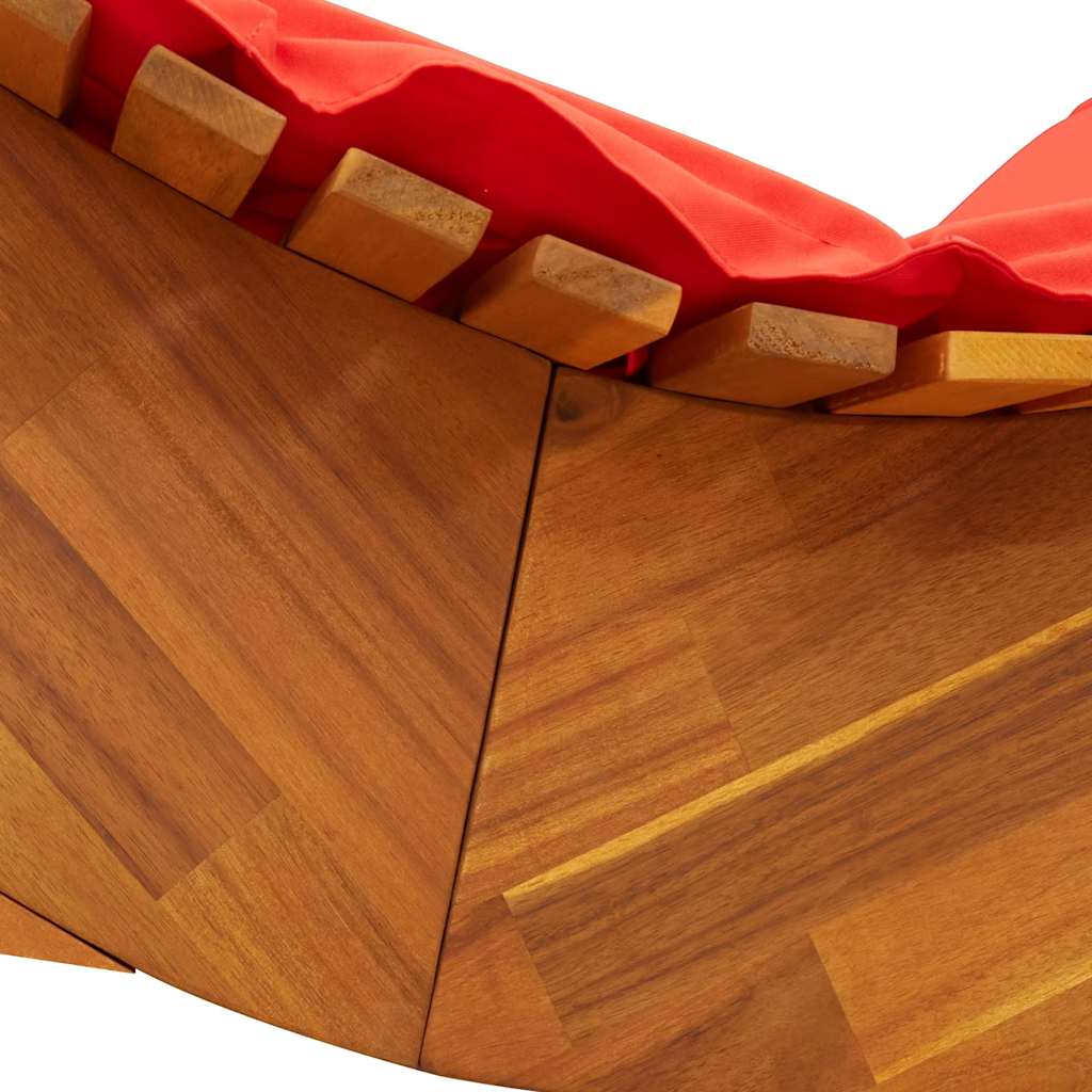 Schaukelstühle Sonnenliegen 2 Stk. Akazienholz