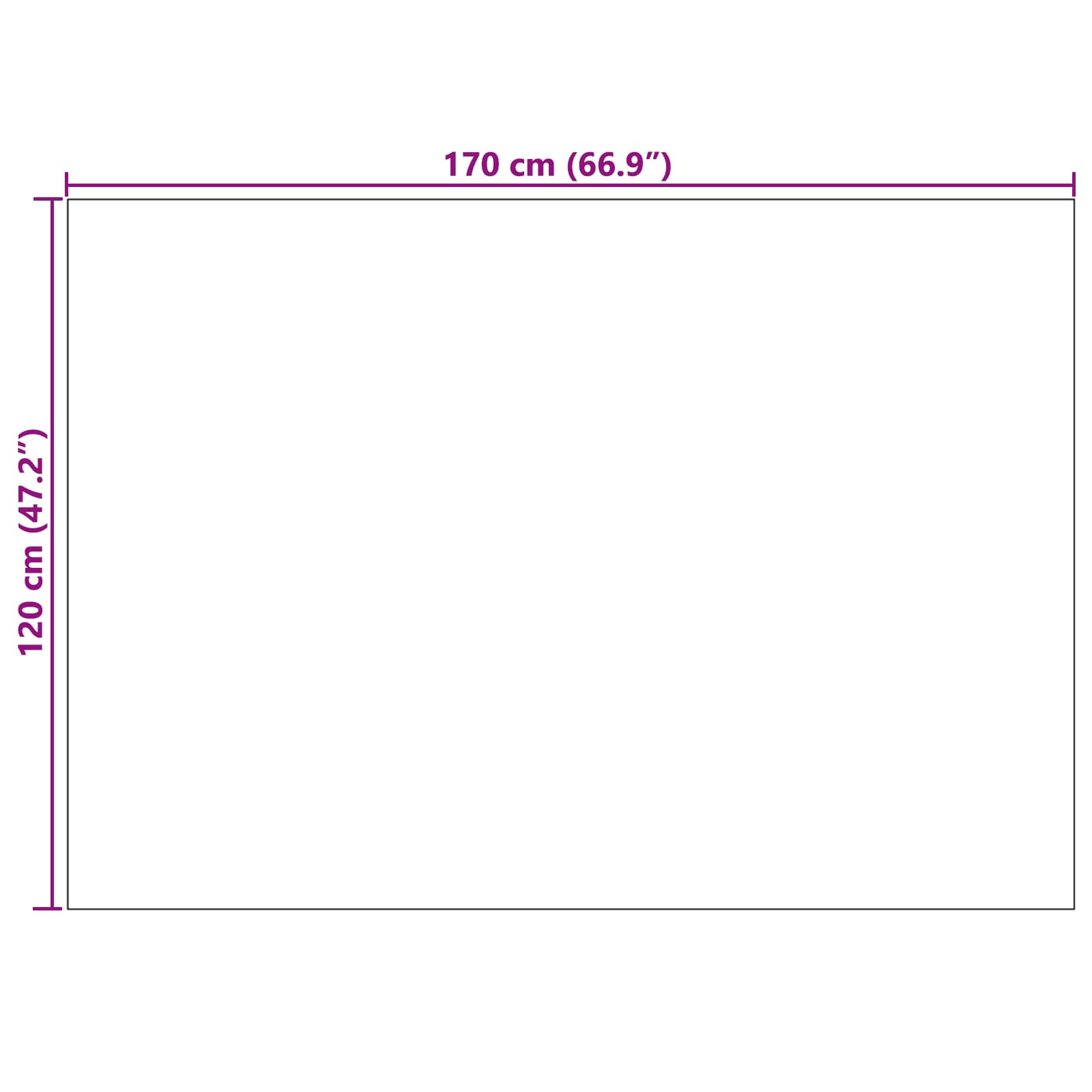 Bereichsteppiche Rechtwinklig FARO Creme 150 x 80 cm Polyester