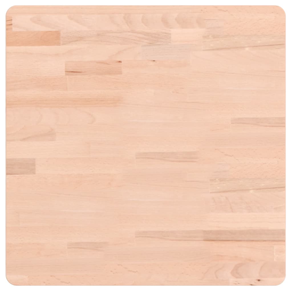 Tischplatte Ø30x1,5 cm Rund Massivholz Buche