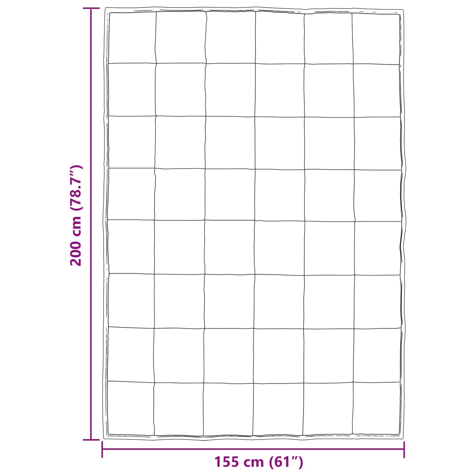 Ganzjahresbettdecke Gold 135 x 200 cm Satin und Mikrofaser