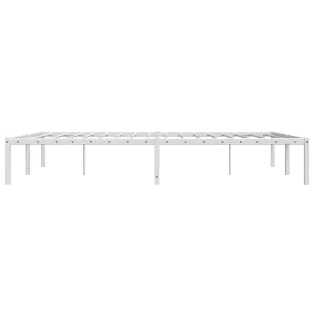 Bettgestell Metall Schwarz 75x190 cm