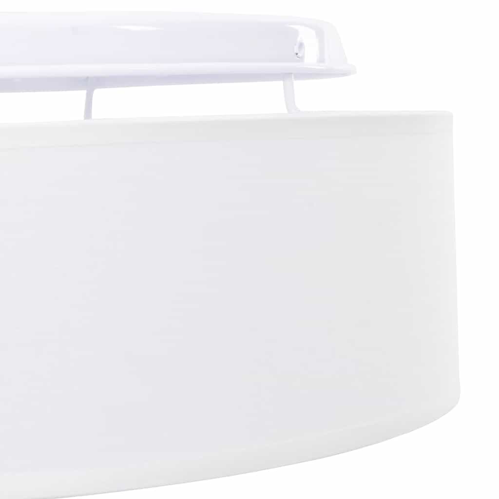 Deckenlampe mit Strahlern Schwarz 30 x 30 x 13,5 cm Stoff