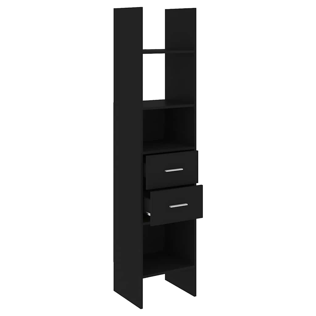 Bücherregal Weiß 40x35x180 cm Holzwerkstoff
