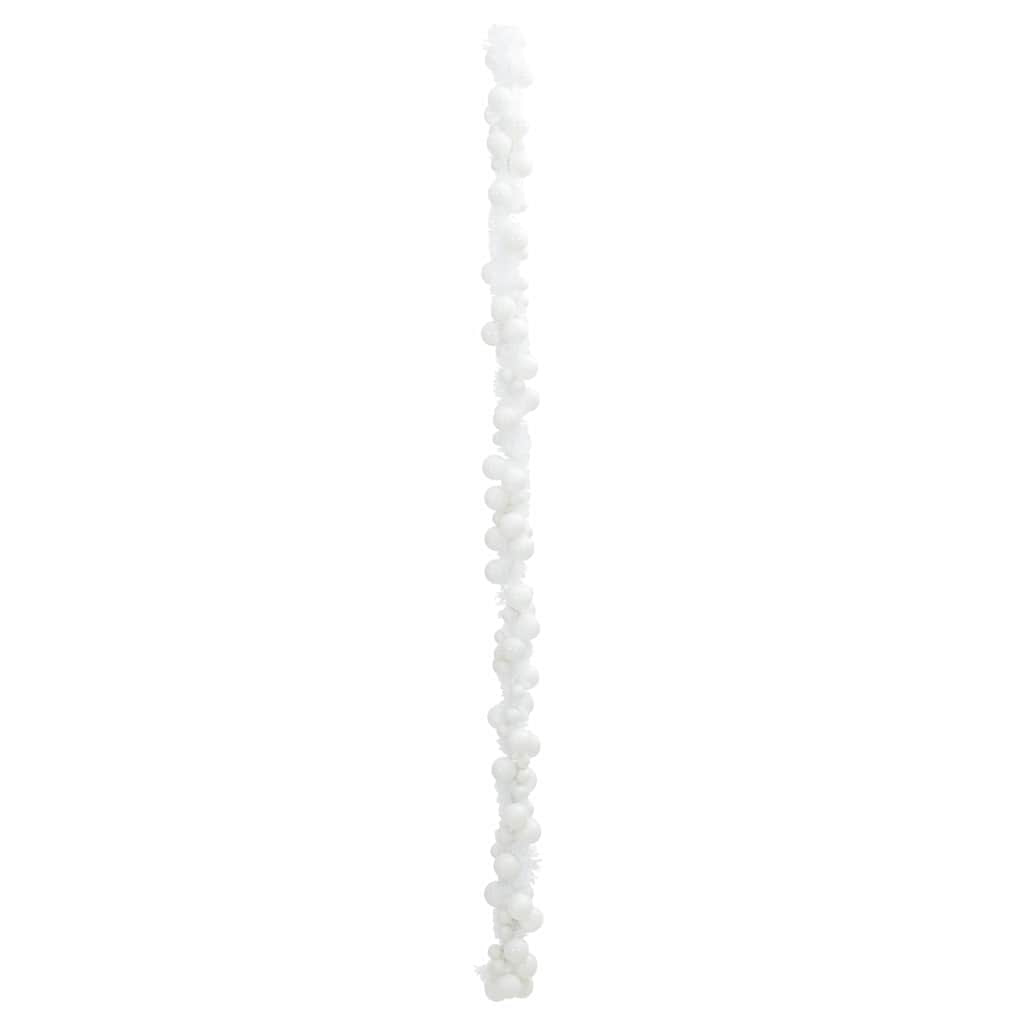 Weihnachtskugelgirlande Schwarz 186 cm Polystyrol