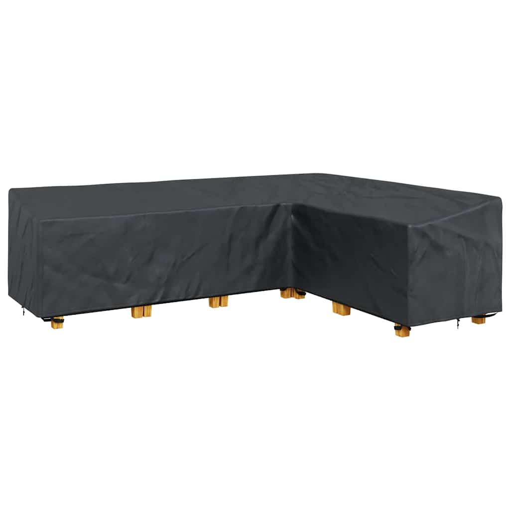Möbelbezug Schwarz 235 x 235 x 85 cm 210D Oxford Stoff