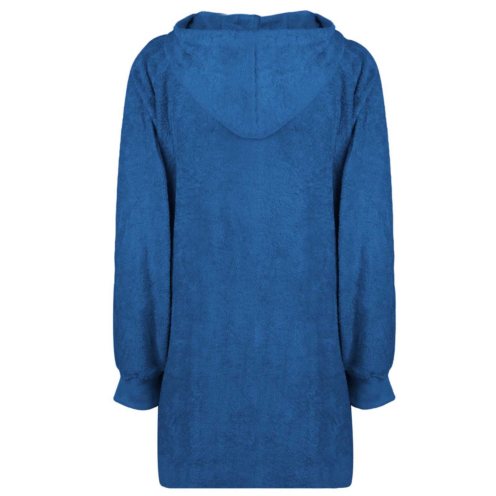 Decken-Hoodie KINN Creme L Baumwolle