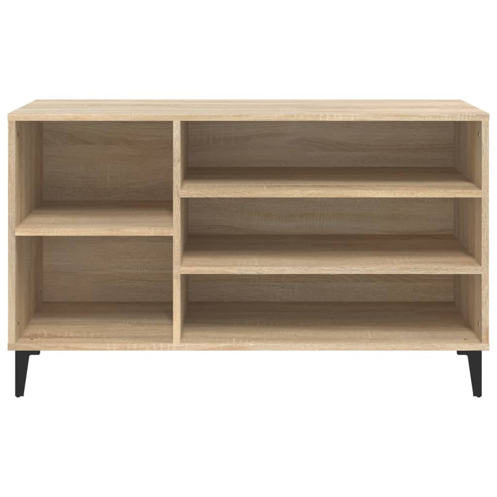 Schuhregal Weiß 102x36x60 cm Holzwerkstoff