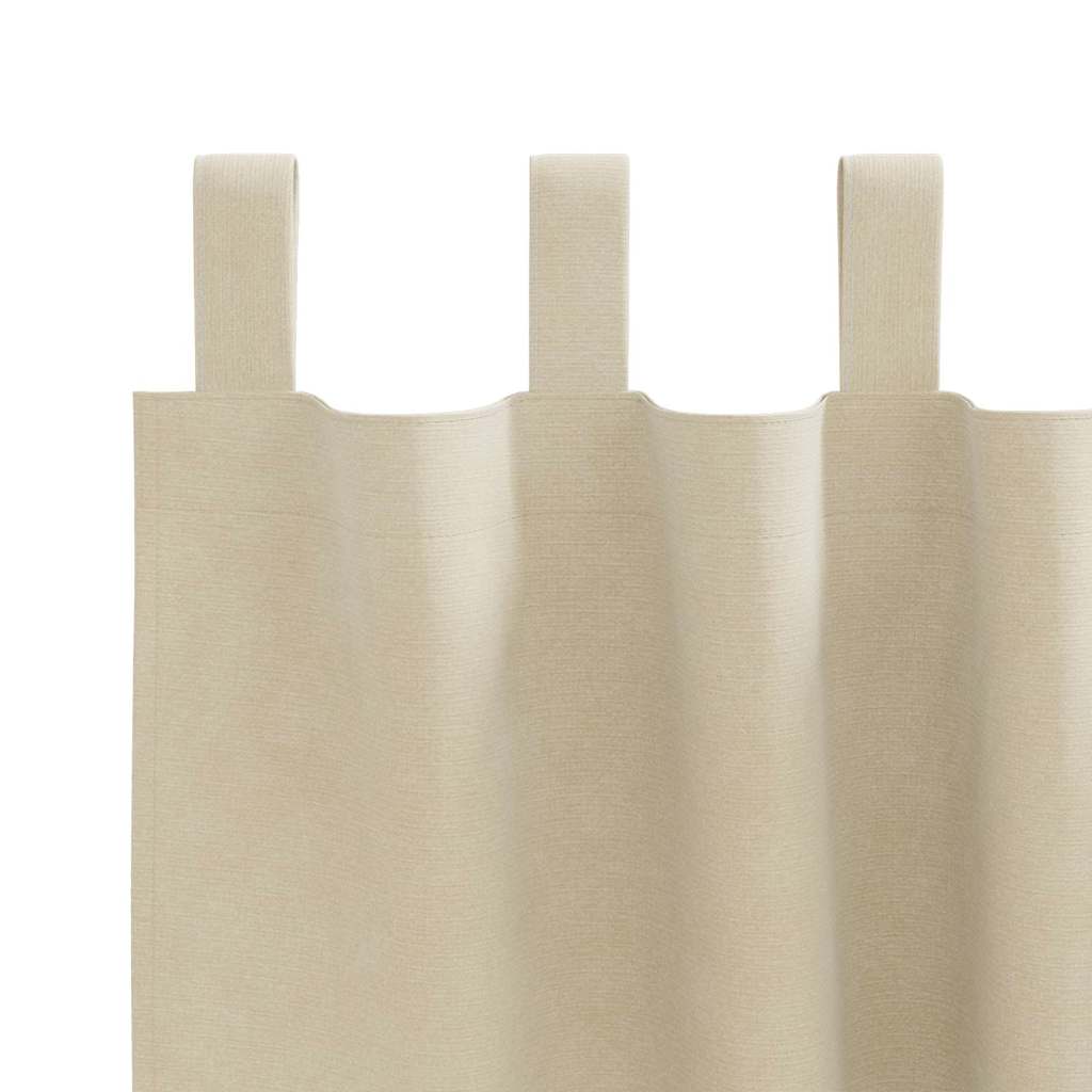 Verdunkelungsvorhänge 2 pcs Schwarz 140 x 140 cm Samt