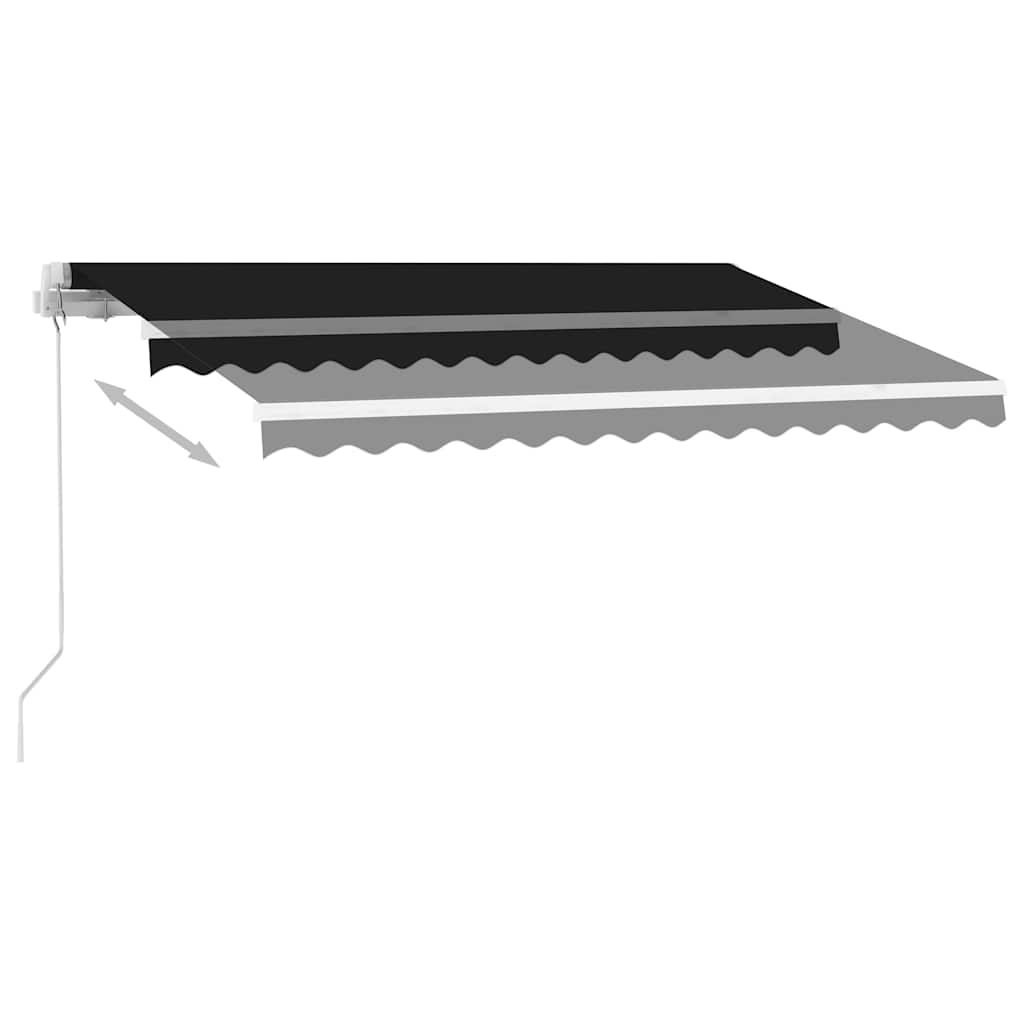 Standmarkise Manuell Einziehbar 300x250 cm Creme
