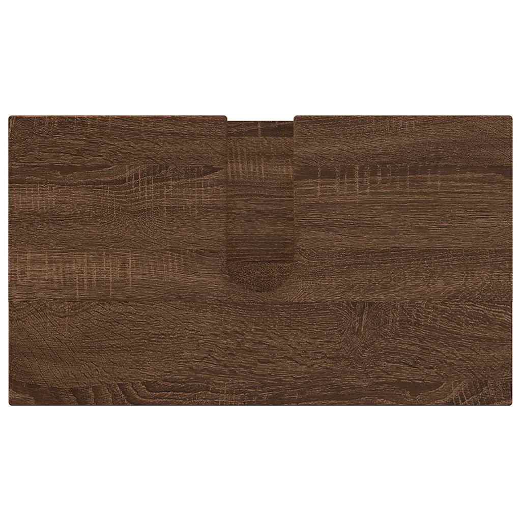 Badezimmermöbel-Set mit Tür 3 pcs Weiß Holzwerkstoff & Metall