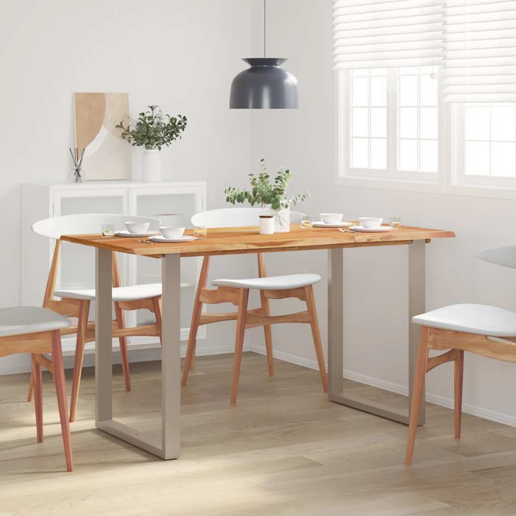 Esstisch 154x80x76 cm Massivholz Akazie