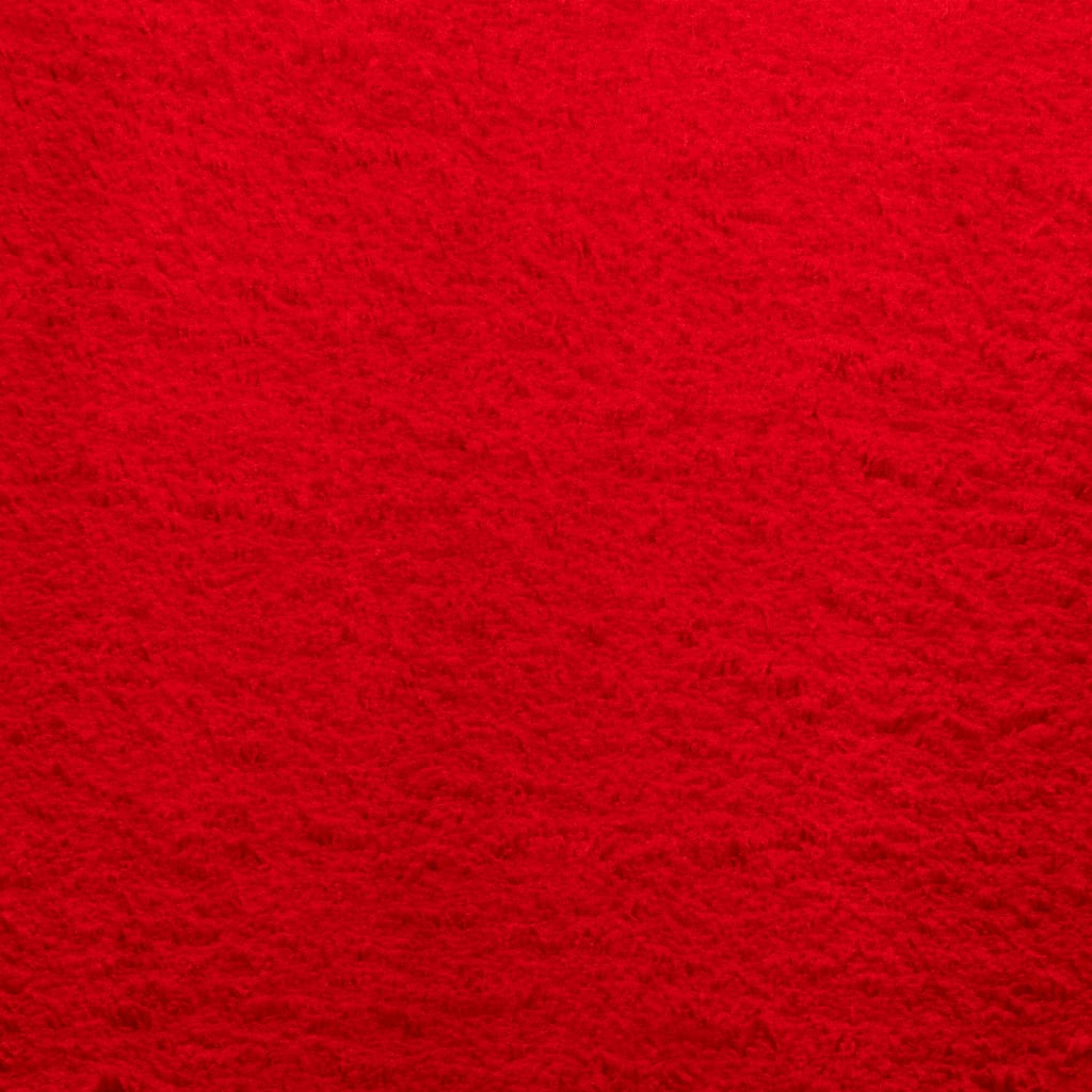 Teppich HUARTE Kurzflor Weich und Waschbar Anthrazit 60x110 cm