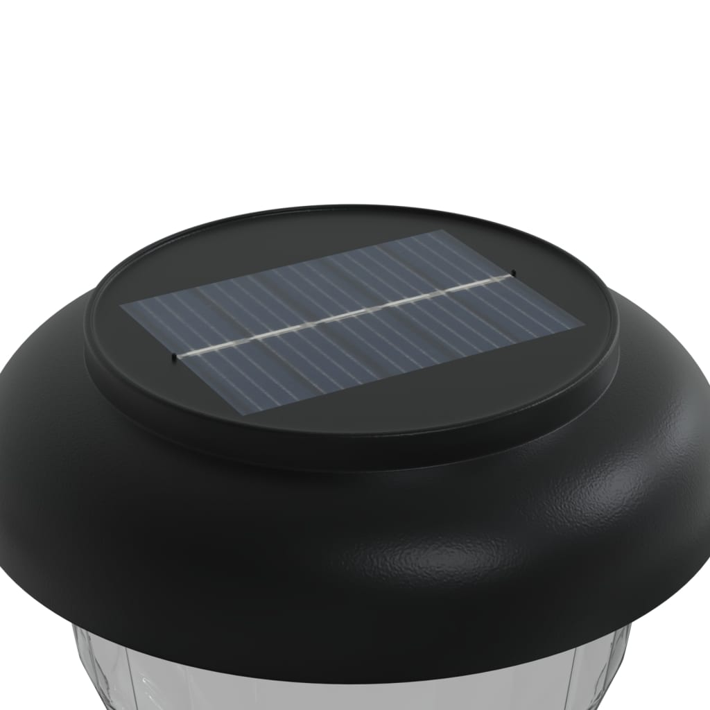 Solar-Wegbeleuchtung mit Erdspießen 12 Stk. Weiß
