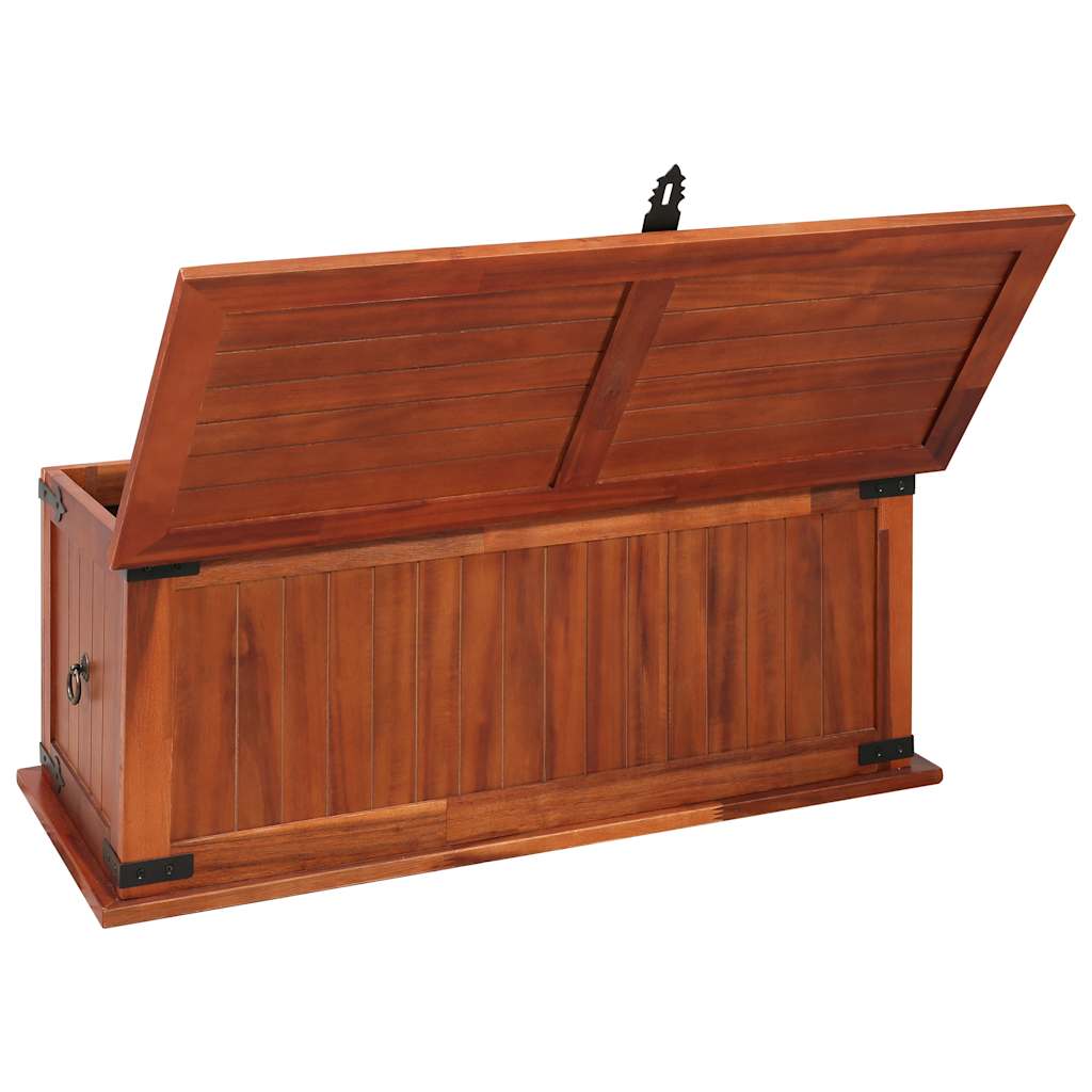 Aufbewahrungstruhe 60 x 25 x 22 cm Akazien-Massivholz