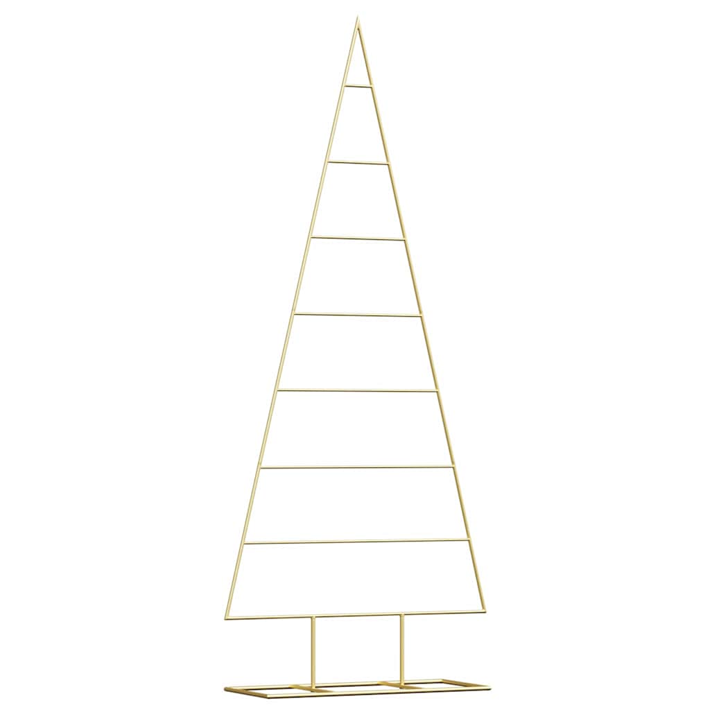 Metall Weihnachtsbaum Gold 60 cm Pulverbeschichteter Stahl