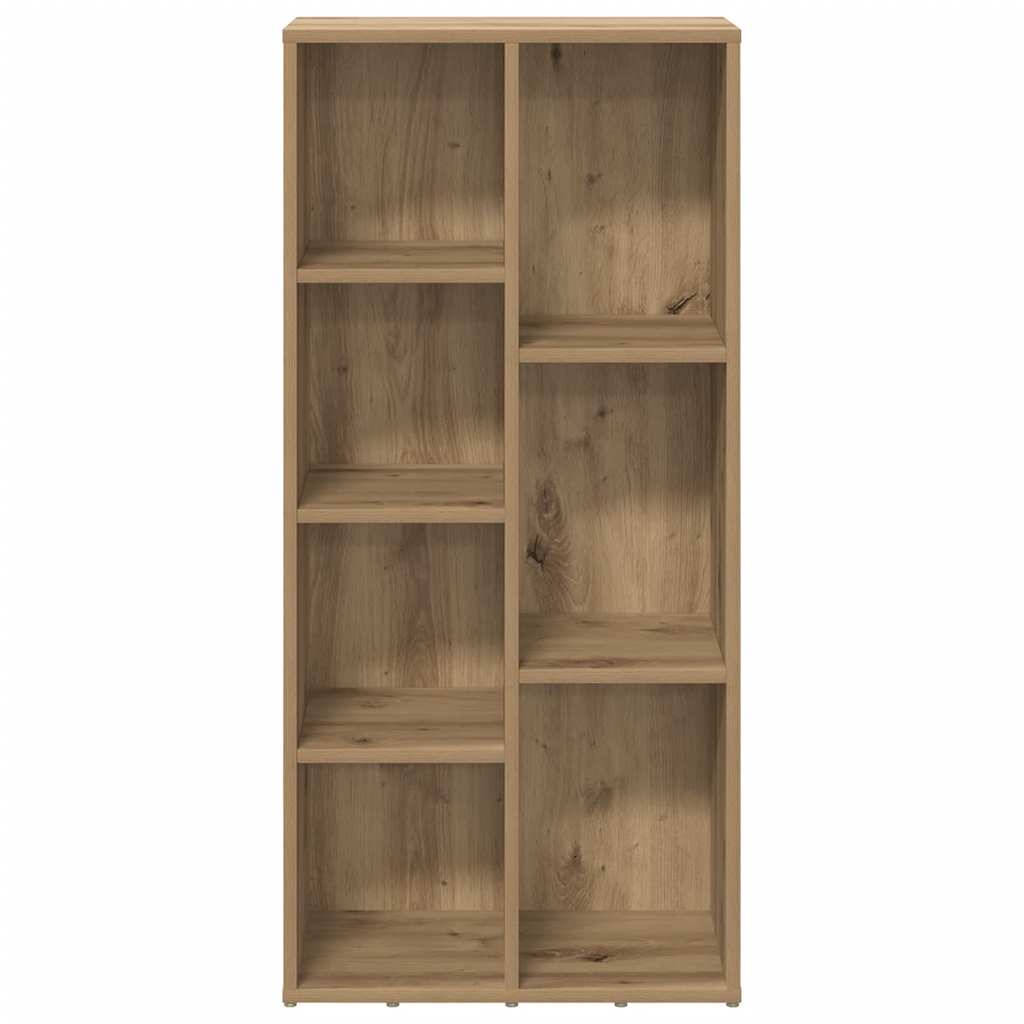 Bücherregal Weiß 50×25×106 cm Holzwerkstoff