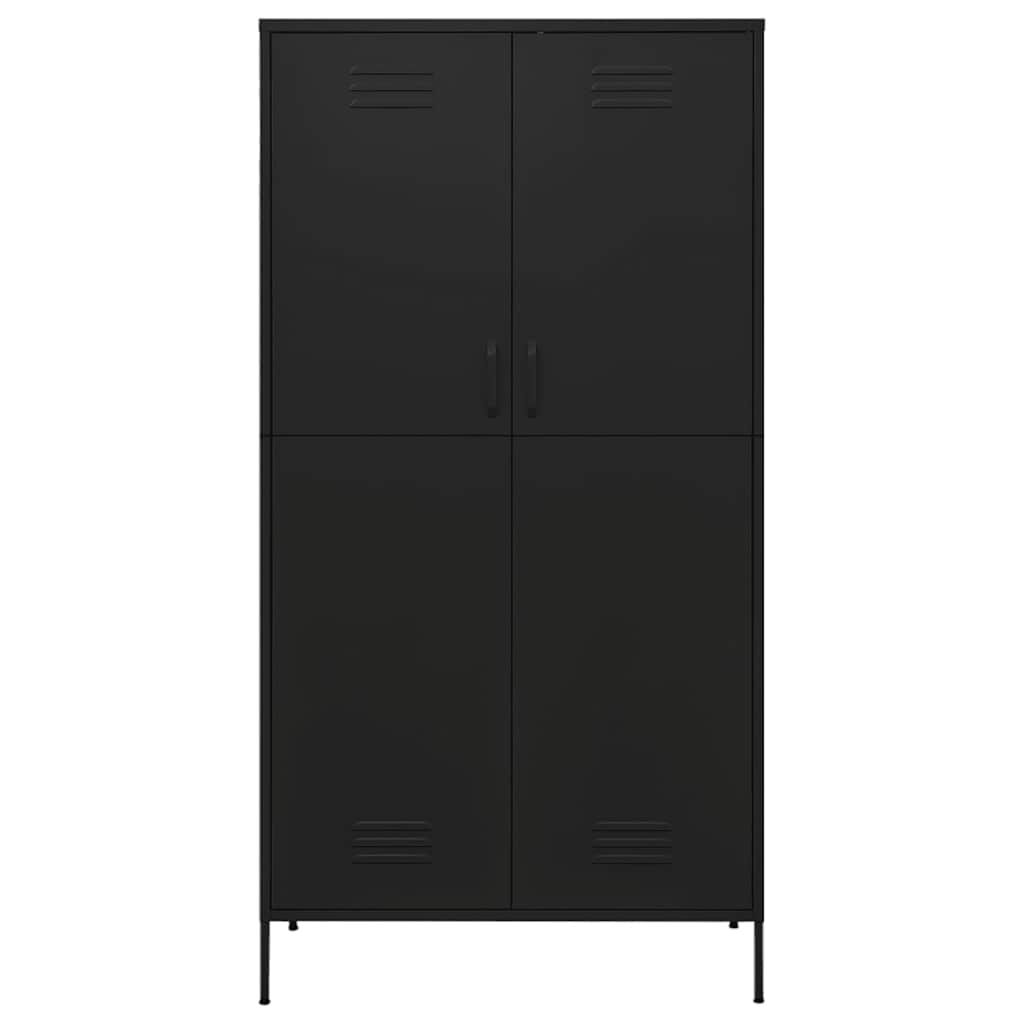 Kleiderschrank Olivgrün 90x50x180 cm Stahl